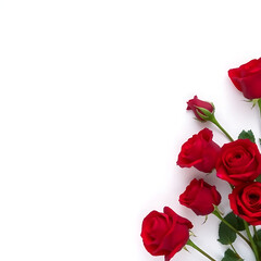 bouquet of red roses