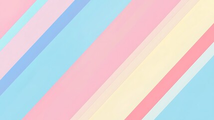 Fototapeta premium Pastel Diagonal Stripes Abstract Background Design
