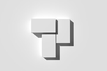 Blank business cards. Mockup of two horizontal business cards. Template for branding identity. Photo mockup with clipping path.
