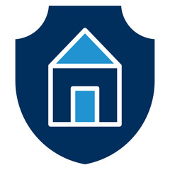 Security Blue Color Icon