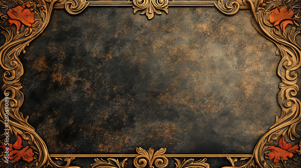 Poster vintage elements and borders set for ornate and decoration. jpeg version also available in gallery