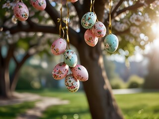 Easter egg tree