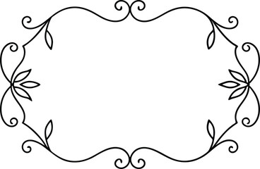vector ornament frame