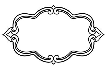 vector ornament frame