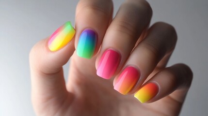 Colorful Nail polish pattern background,Bottles of nail polish, each containing liquid cosmetics,Set colors nail polish isolated on color background,beauty,fashion concept,space for text.