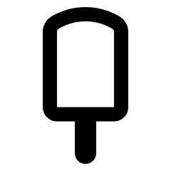 Popstickle - Minimalist Summer Beach Icon