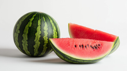 slice of watermelon on a plate