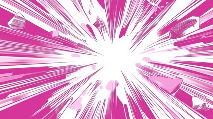 Obraz premium Dynamic Visual Explosion: A Striking Graphic Design