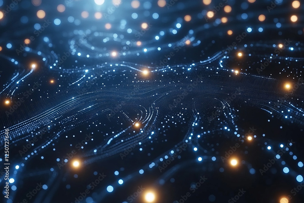 Poster a computer generated image of a starry sky