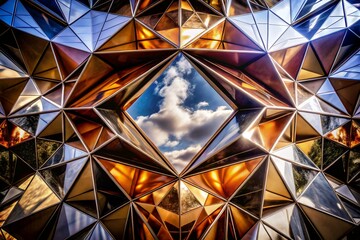 Fototapeta premium abstract glass background