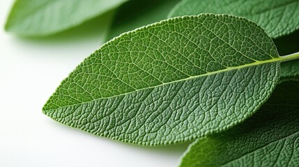 Fototapeta premium A cluster of vibrant green leaves with various shades,