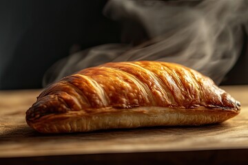  A golden brown Cornish pasty.