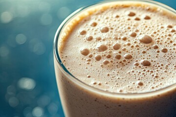 a protein shake.
