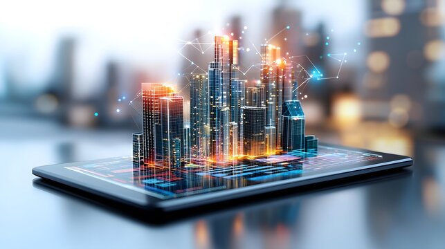 Visually striking 3D concept showcasing the power of AI based ISO compliance solutions for businesses emphasizing enhanced efficiency accuracy and seamless cloud to drive excellence