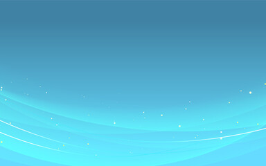 グラデーションウェーブの背景イラスト