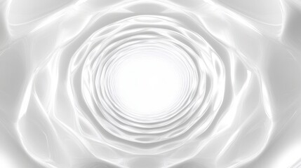 Obraz premium Mesmerizing Abstract White Design, Stunning Visual Art, Perfect Background for Modern Projects