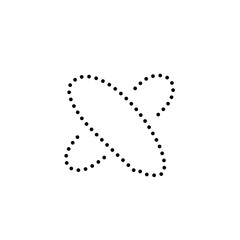 dotted geometric shapes