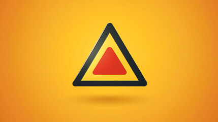 Vector version. Isolated attention icon for web design or warning concept. Jpeg version is also available