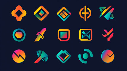 X icons and business company corporate identity letter symbols. Vector X technology, real estate invest group or car service and travel agency, digital solutions and medic academy or XL clothing shop