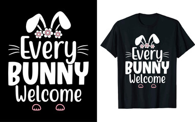  Easter t-shirt design, vector illustration,  Easter design, silhouette style.
