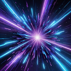 Fototapeta premium Abstraktion Ätherische Wellen 1х1. Hintergrund für das Design 3.