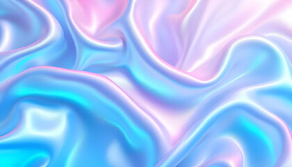 Obraz premium Neon Tropical Frame Background with Glowing Pink and Blue Palm Leaves, Futuristic Retro Aesthetic, Cyberpunk Jungle Border, Vibrant Nightclub Party Design