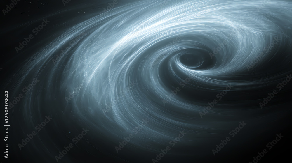 Aufkleber a mesmerizing swirl of light and shadow, capturing the essence of cosmic phenomena. this image evoke