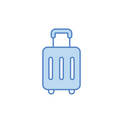 Suitcase vector icon