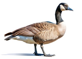 Canada Geese Isolated on Transparent Background