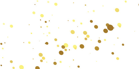 "Falling Golden Sparkles and Dazzling Glitter Confetti Drifting Gently Over a Transparent White Background, Creating a Sophisticated and Glamorous Atmosphere for Any Event"
