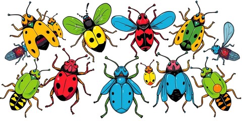 Comic Book Bugs: Anthropomorphized and Energetic