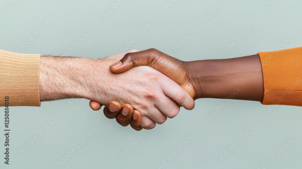 Poster collaboration between diverse hands office environment business image professional setting close per