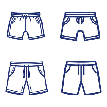 groups of pents in one frame logo, vector file 