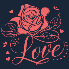 Romantic Valentine's Day Illustrations and Designs for Couples and Love-Themed Projects.
