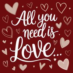 Romantic Valentine's Day Illustrations and Designs for Couples and Love-Themed Projects.