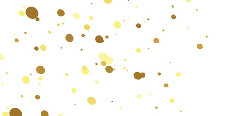 Abstract Golden doted glitter on transparent background. Luxury sparkling confetti. Celebration falling doted gold glitter. Vector illustration.gold, luxury, isolated, light, background, white, vector