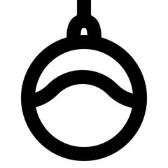 Christmas Tree Ball - Simple Minimalist Winter & Christmas Gifts Icon