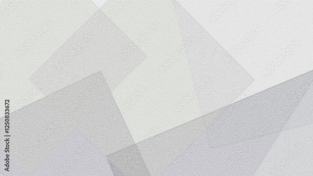 Poster abstract bright background of random triangles of different sizes and transparency. conceptual techn