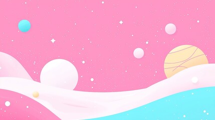 Galactic Doodle Swirls, a captivating blend of cosmic patterns and minimalist design, featuring swirling galaxies on a clean backdrop, inviting exploration of free space.