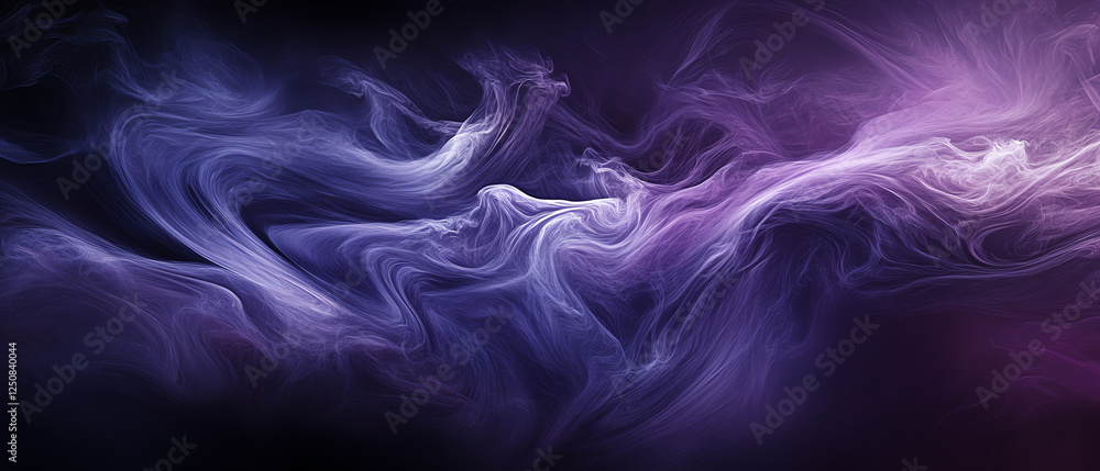 Poster an abstract swirl of vibrant colors creating a mesmerizing flow