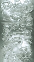 Mesmerizing Abstract Water Ripples: A Study in Fluid Dynamics