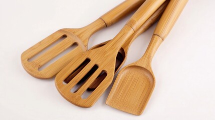 Eco-Friendly Kitchen Tools Elevate Sustainability at Home with Reusable Bamboo Utensils in a Modern Kitchen Environment