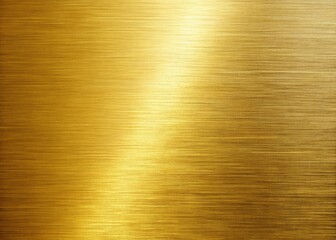 Luxurious brushed gold wallpaper, shimmering with metallic shine, creates a radiant, opulent golden surface.