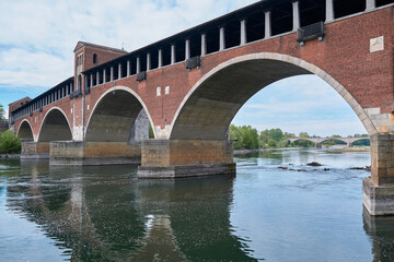 Fototapeta premium Wonderful view in the Pavia Center