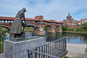 Wonderful view in the Pavia Center