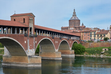 Obraz premium Wonderful view in the Pavia Center