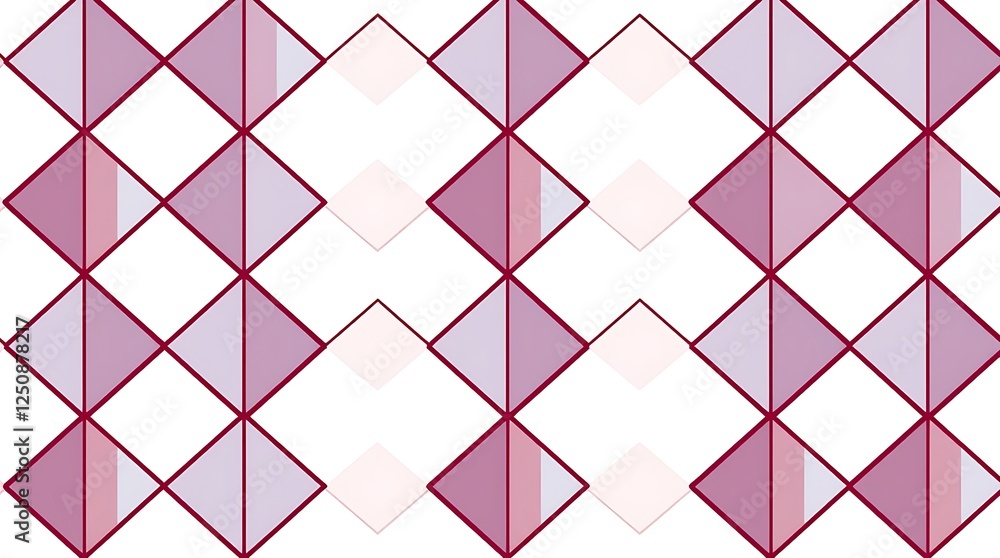 Poster geometric diamond pattern: a sophisticated and elegant seamless pattern featuring a repeating design