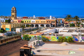 El Campanario Shopping Center in Corralejo