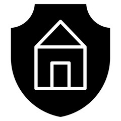 Security Glyph Icon
