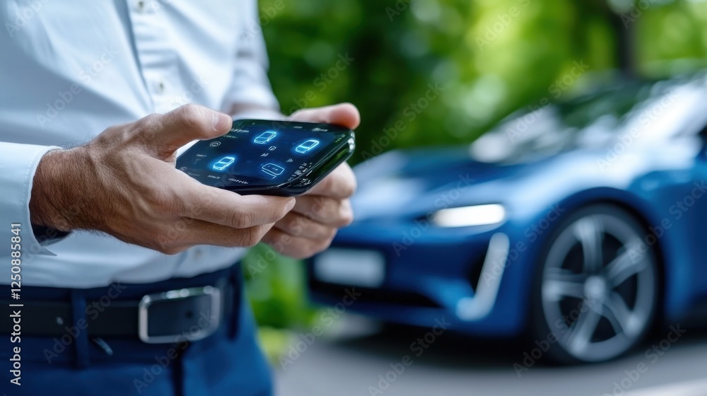 Poster innovative smart home with advanced automated features cutting edge connectivity and a sleek futuris